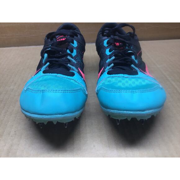 Nike Rival MD 7 Hyper Jade/Black Track &  Spikes Running Cleats 8.5 - Picture 3 of 12